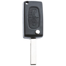 Guscio per chiave auto hu83ars2n - per citroen/peugeot Silca