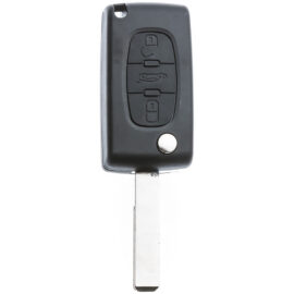 Guscio per chiave auto hu83brs8 - citroen/peugeot/lancia Silca