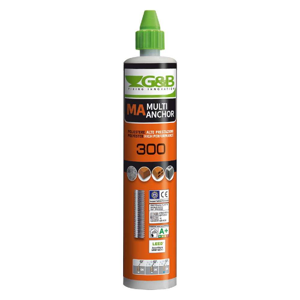 Ancorante chimico ml 300 per pistola silicone G&b