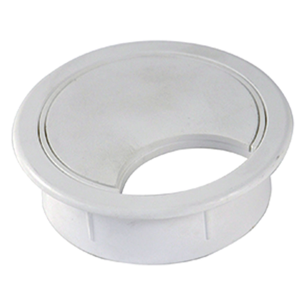 Tappo passacavi per scrivania Ø mm 60 – colore bianco Senza marca
