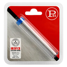 Filo stagno per saldare 25 g. - 1.5 mm Project