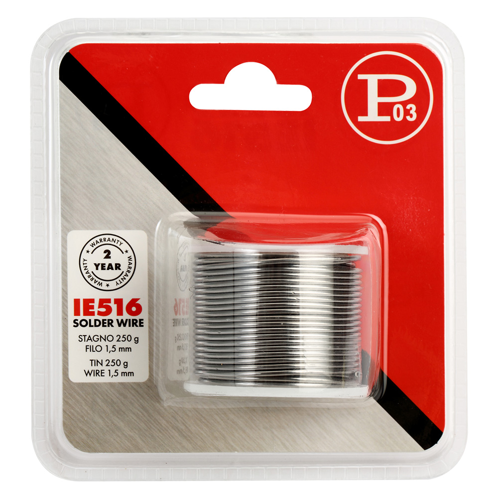 Filo stagno per saldare 250 g. – 1.5 mm Project