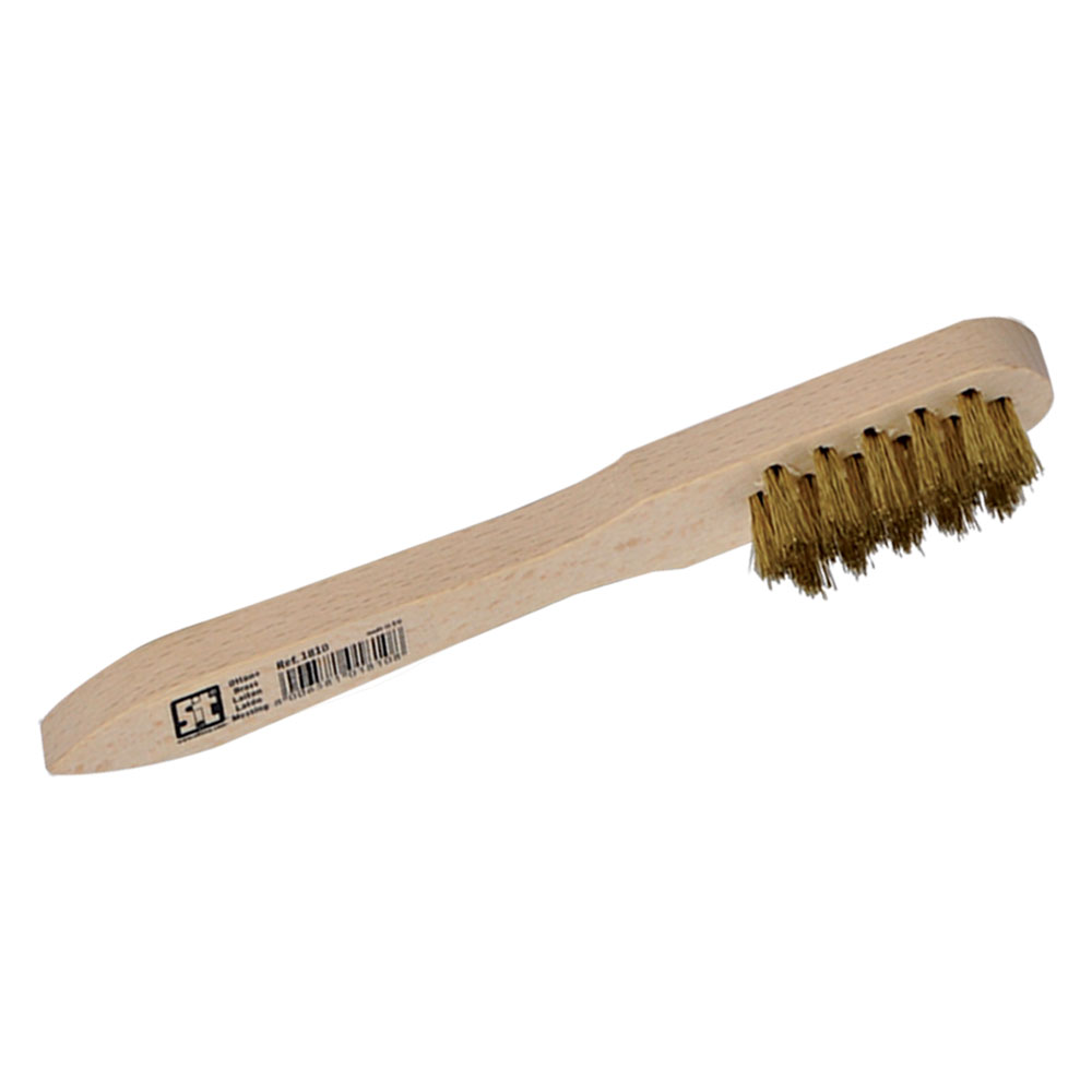 Spazzola a mano per candele mm 150×35 – fili ottone Ø mm 0,15 Sit