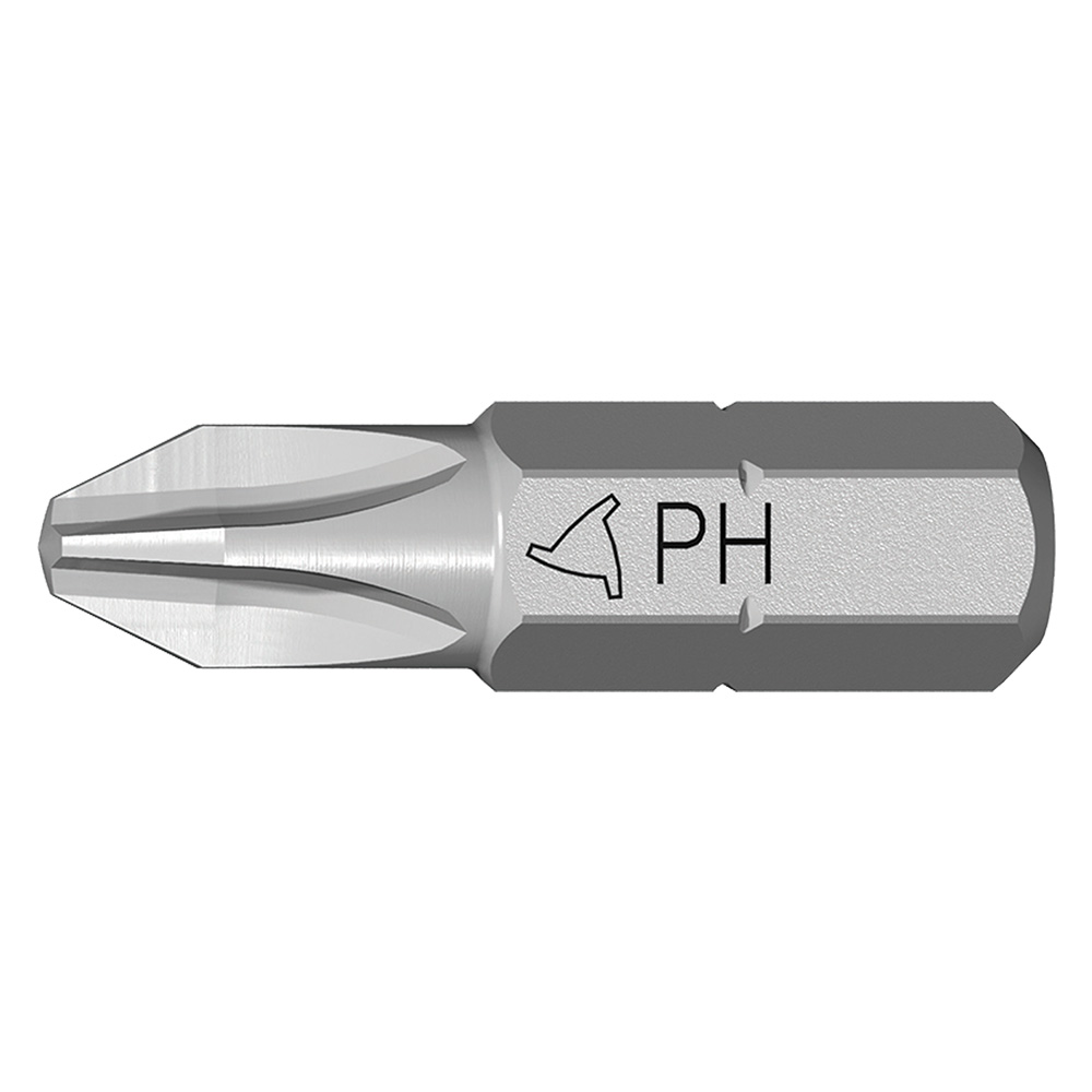 Inserti per viti impronta phillips ph 0 x 25 mm – cf.10 pz Lti