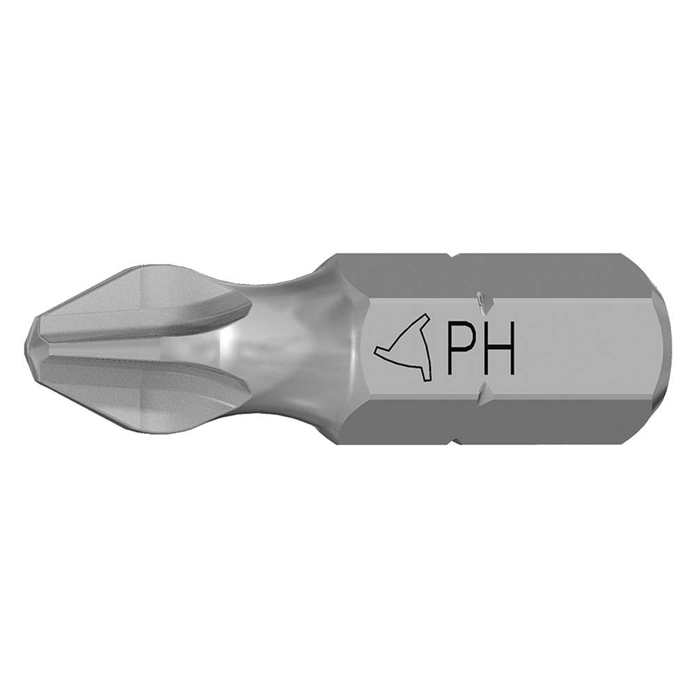 Inserti per viti impronta phillips ph 1 x 25 mm – cf.10 pz Lti
