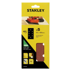 Foglio in carta abrasiva da 1/3 per levigatrice or gr. 120 - black+decker Stanley