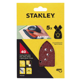 Foglio in carta abrasiva a delta per levigatrici t gr. 40 - sta31034-xj Stanley