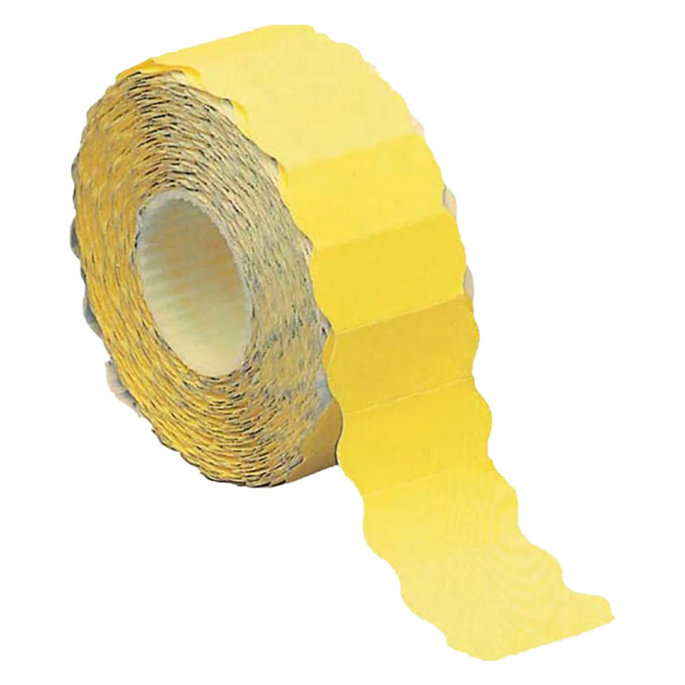Etichette per prezzatrice 21 x 12 – cf 50 rt. colore giallo Senza marca