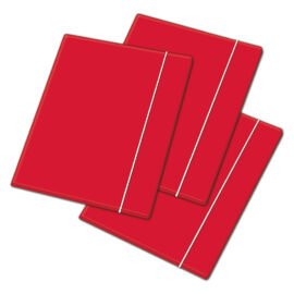 Cartellina con elastico rossa Blasetti