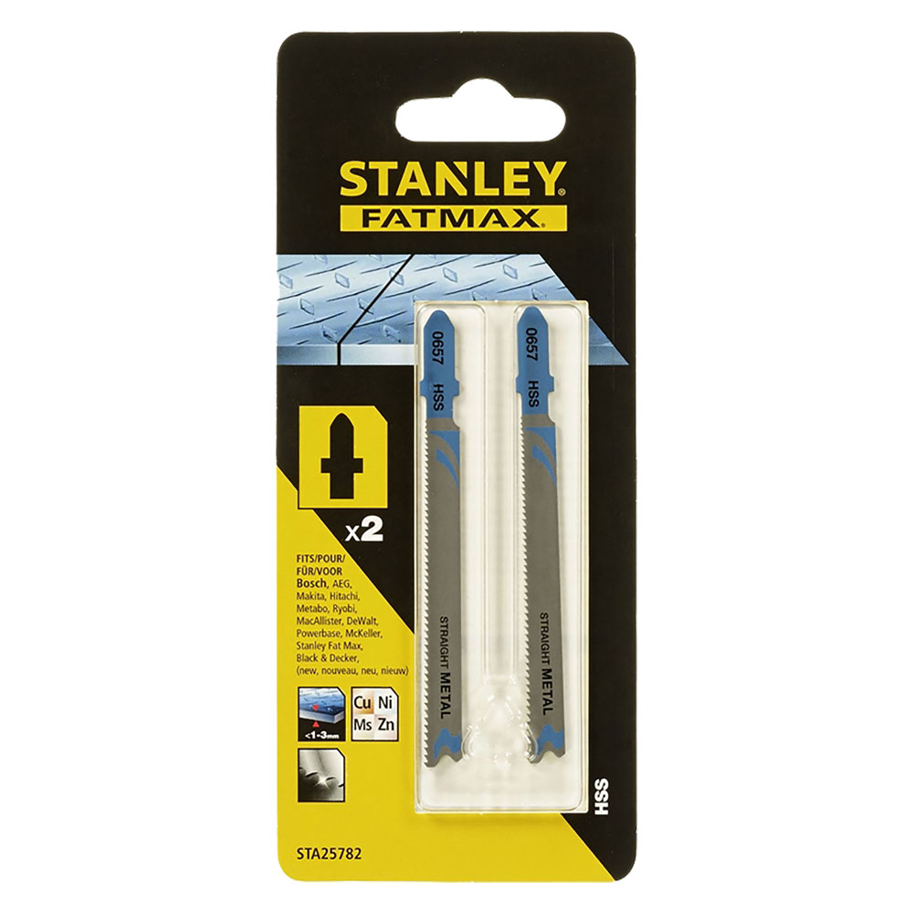 Lama per seghetto alternativo 25782 spess. 2,5>6 mm Stanley