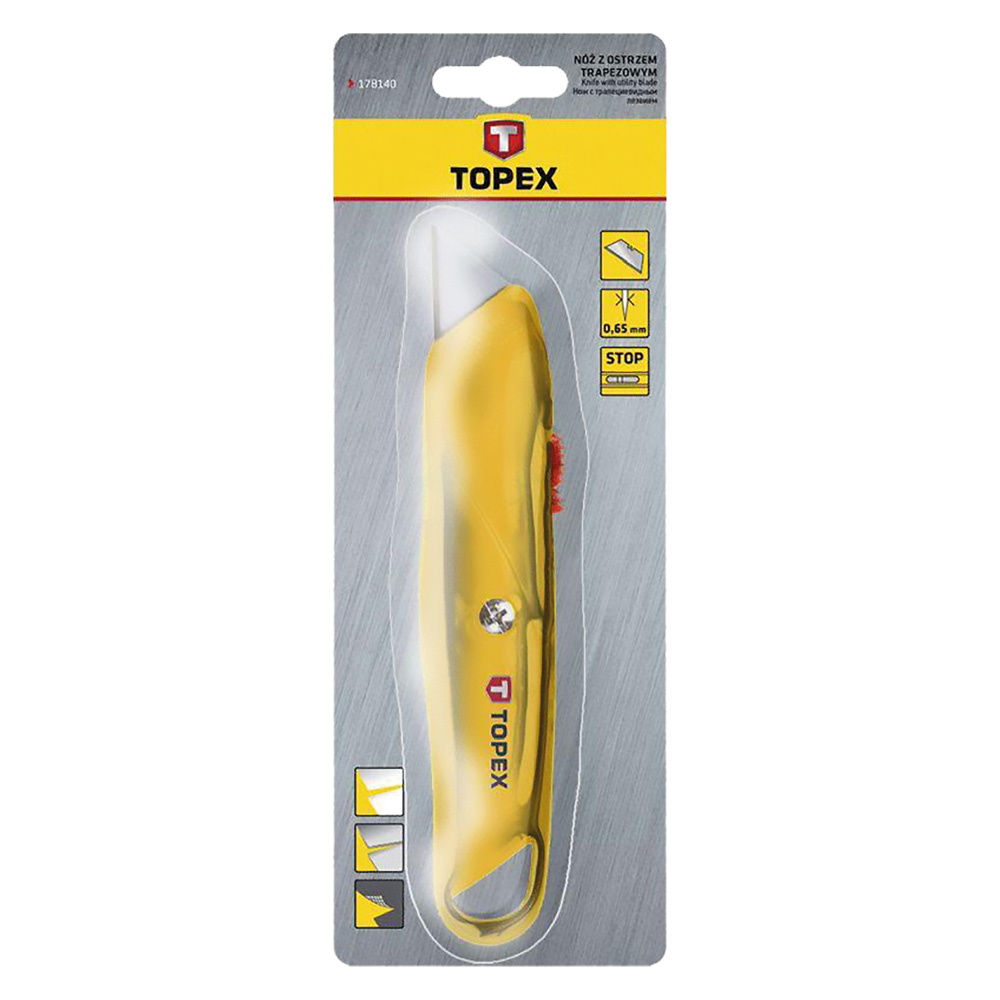 Cutter per rifilare spessore lama 0,65 mm Topex