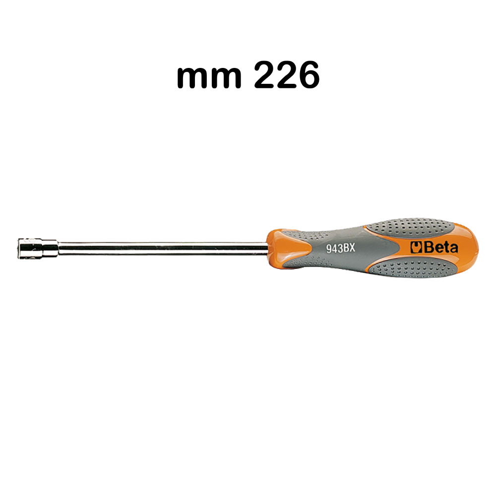 Chiave a bussola esagonale art. 943 bx mm   5 lungh. tot. 226 mm Beta
