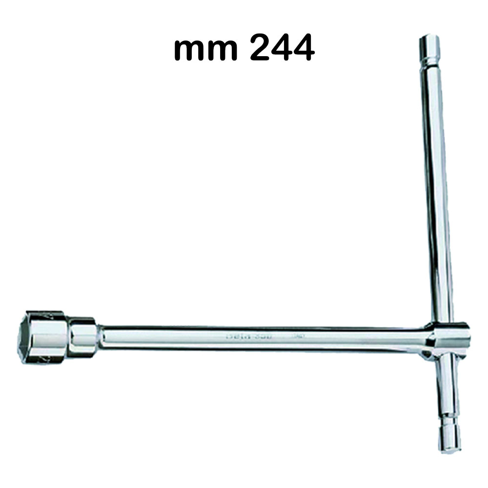 Chiave a ‘t’ fissa esagonale art. 950 mm 13 lungh. mm 244 Beta