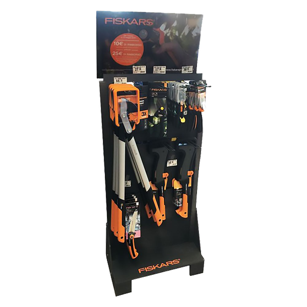 Espositore bifacciale cm. 60 x 40 x h.130 Fiskars