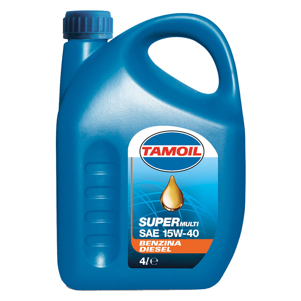 Olio motore per autovetture ‘tamoil superm’ 15w40 – lt. 4 Tamoil