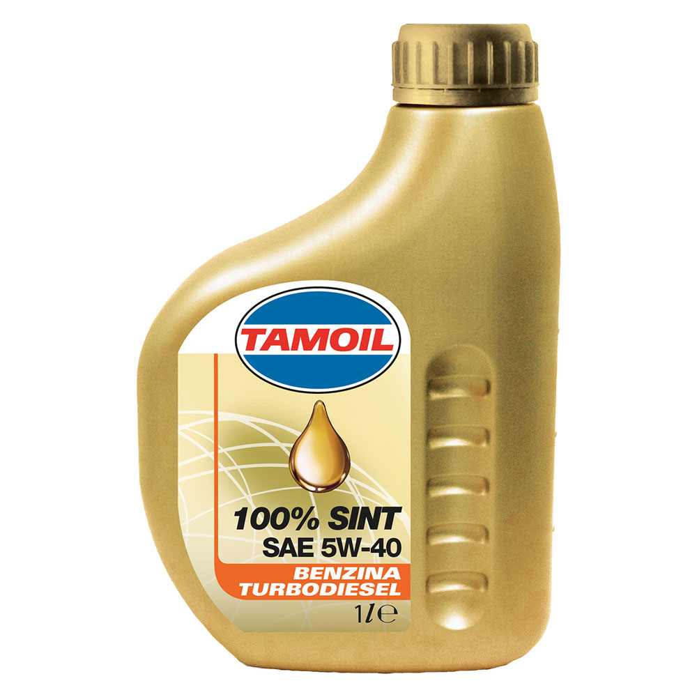 Olio motore per autovetture ‘tamoil 100% sint’ 5w40 – lt. 1 Tamoil