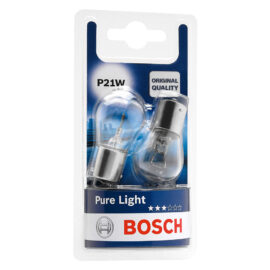 Lampadina luce targa r5w - 12 v - 5 w - attacco ba15s - 2 pezzi Bosch