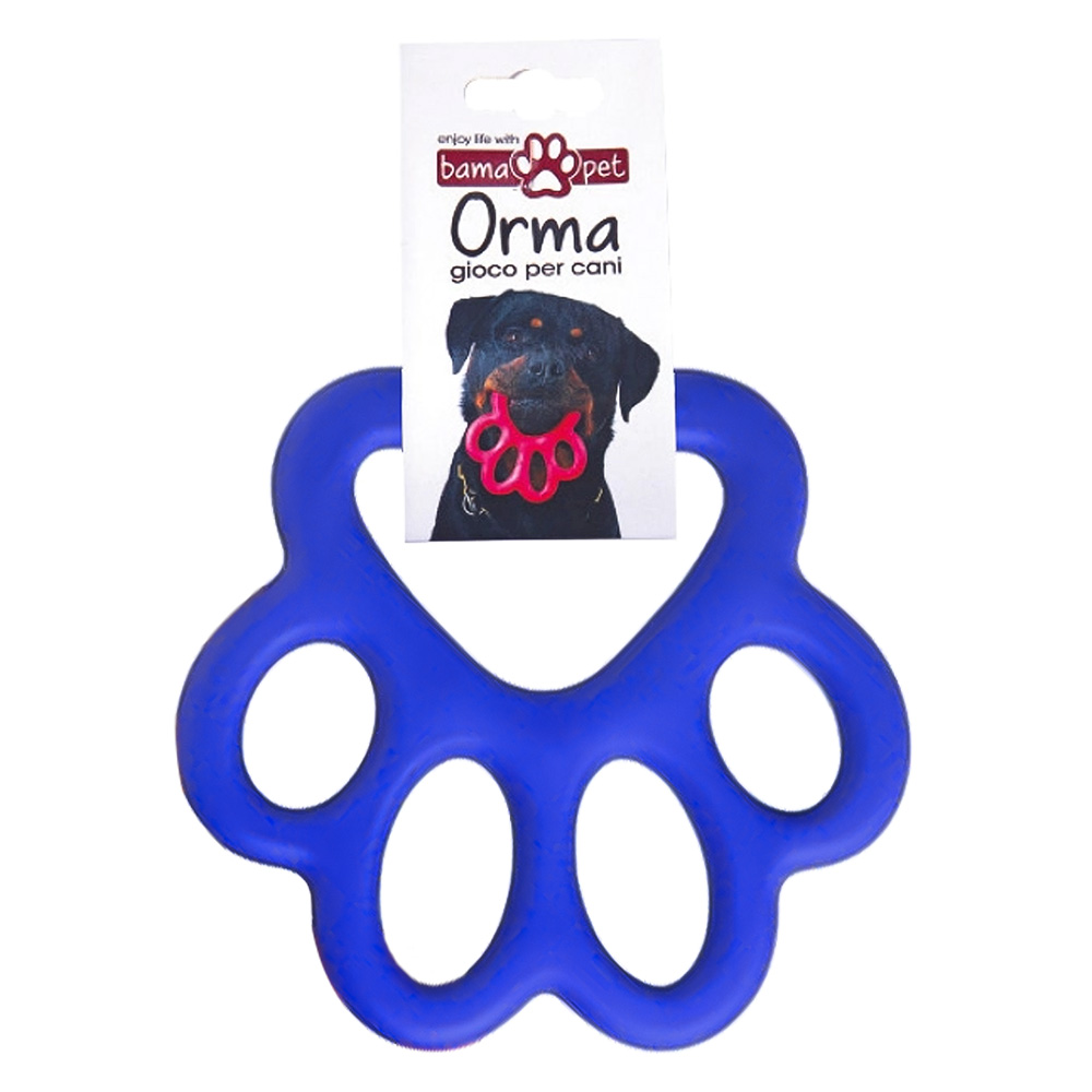 Gioco per cani ‘orma’ Ø 14 x 13 x h.1,5 cm Bama