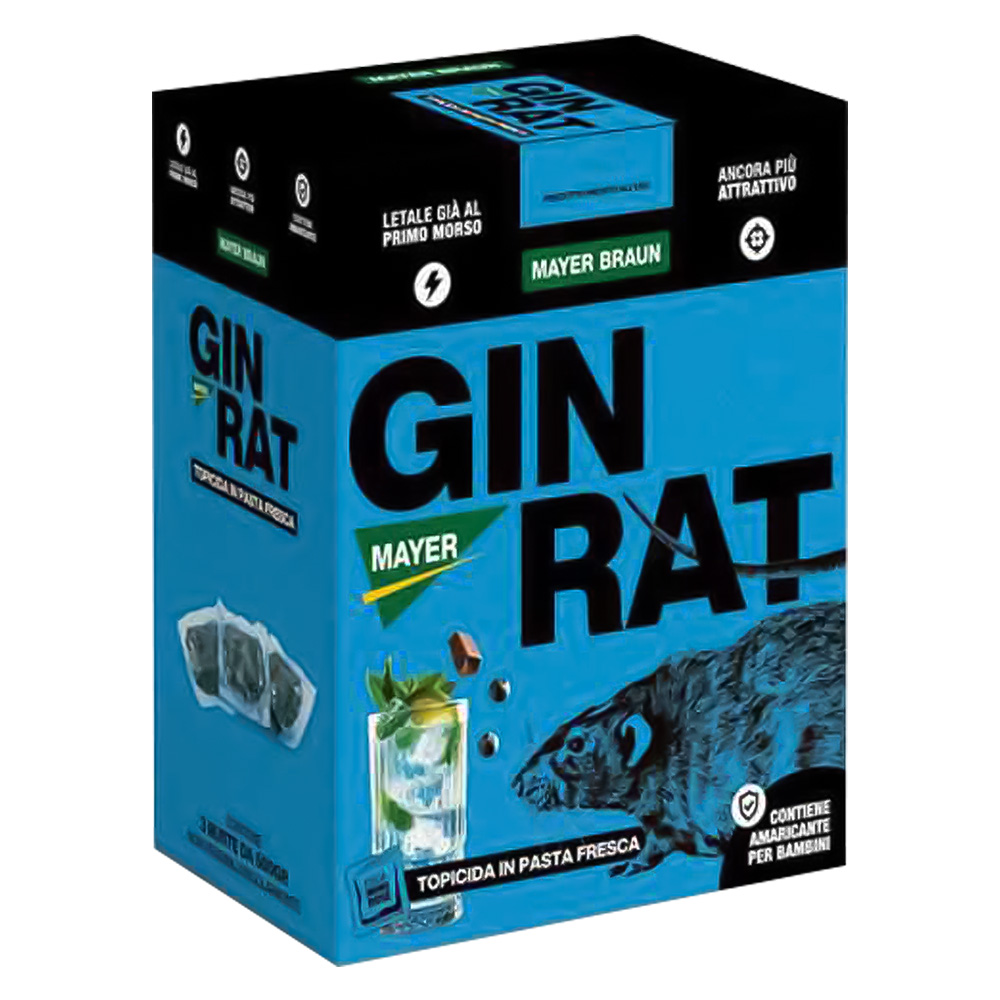 Esca topicida ‘linea apericida’ ‘ginrat’ – aroma gin tonic Mayer braun