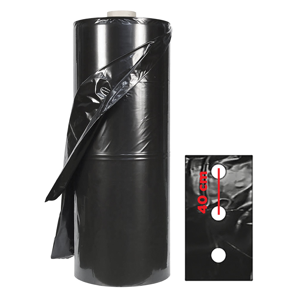 Telo per pacciamatura fori centrali 10 mt – dist.fori 40 cm (busta) Lif