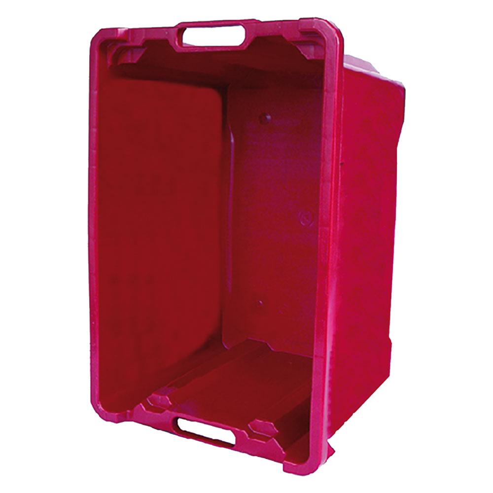 Cassetta pvc impilabile tutta chiusa Ics