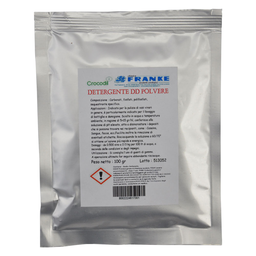 Detergente ‘dd’ gr. 100 – polvere Chimica franke