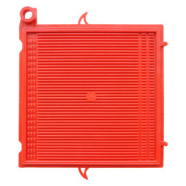 Piastra polipropilene cm 20x20 - rossa Rover