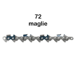 Catena per motosega serie 'dx' '75dx-072e' / 3/8 - sp.1,6 - 72 maglie Oregon