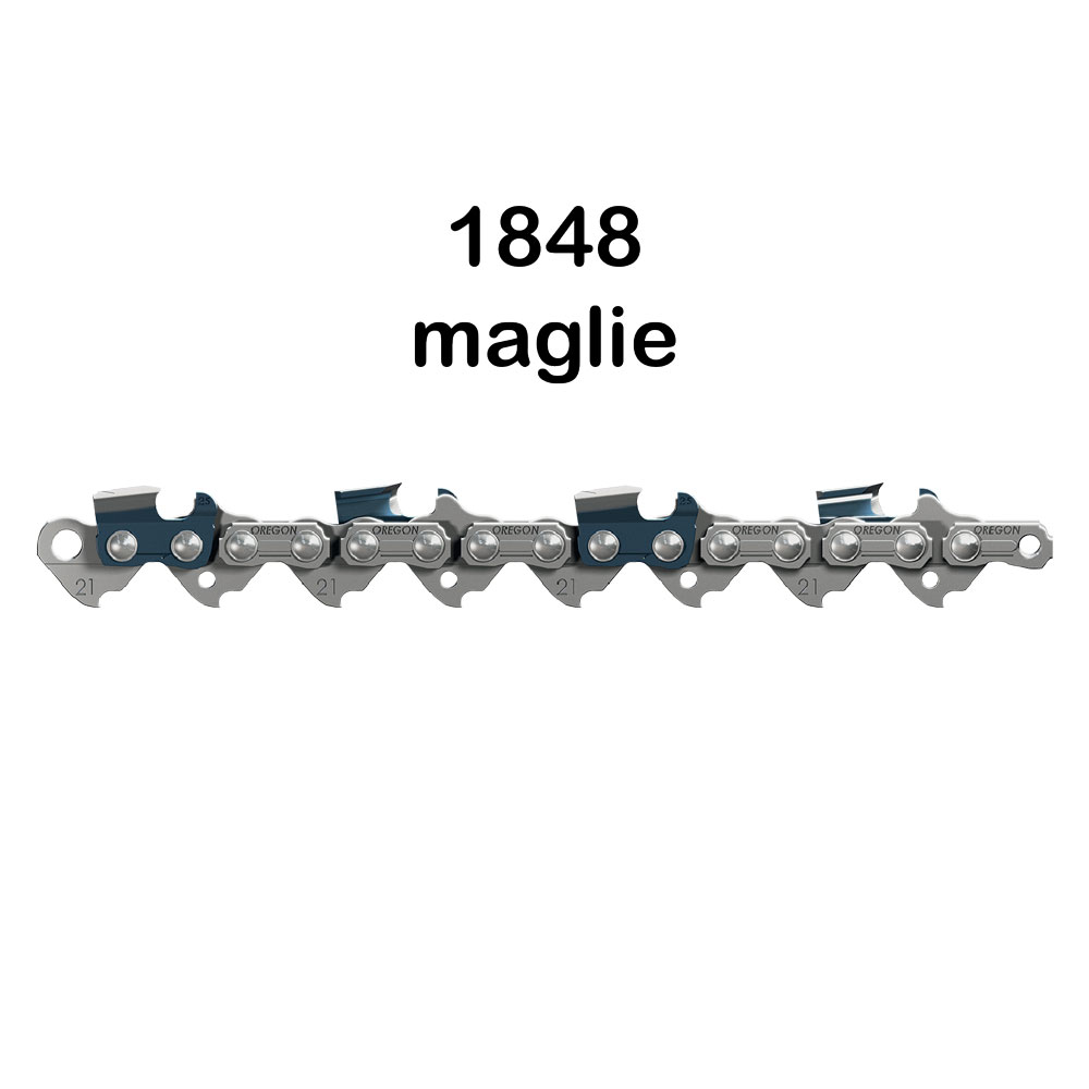 Catena per motosega serie ‘bpx’ ’21bpx-100r’ / 3,25 – sp.1,5-1848 magl.rot. 30,5mt Oregon
