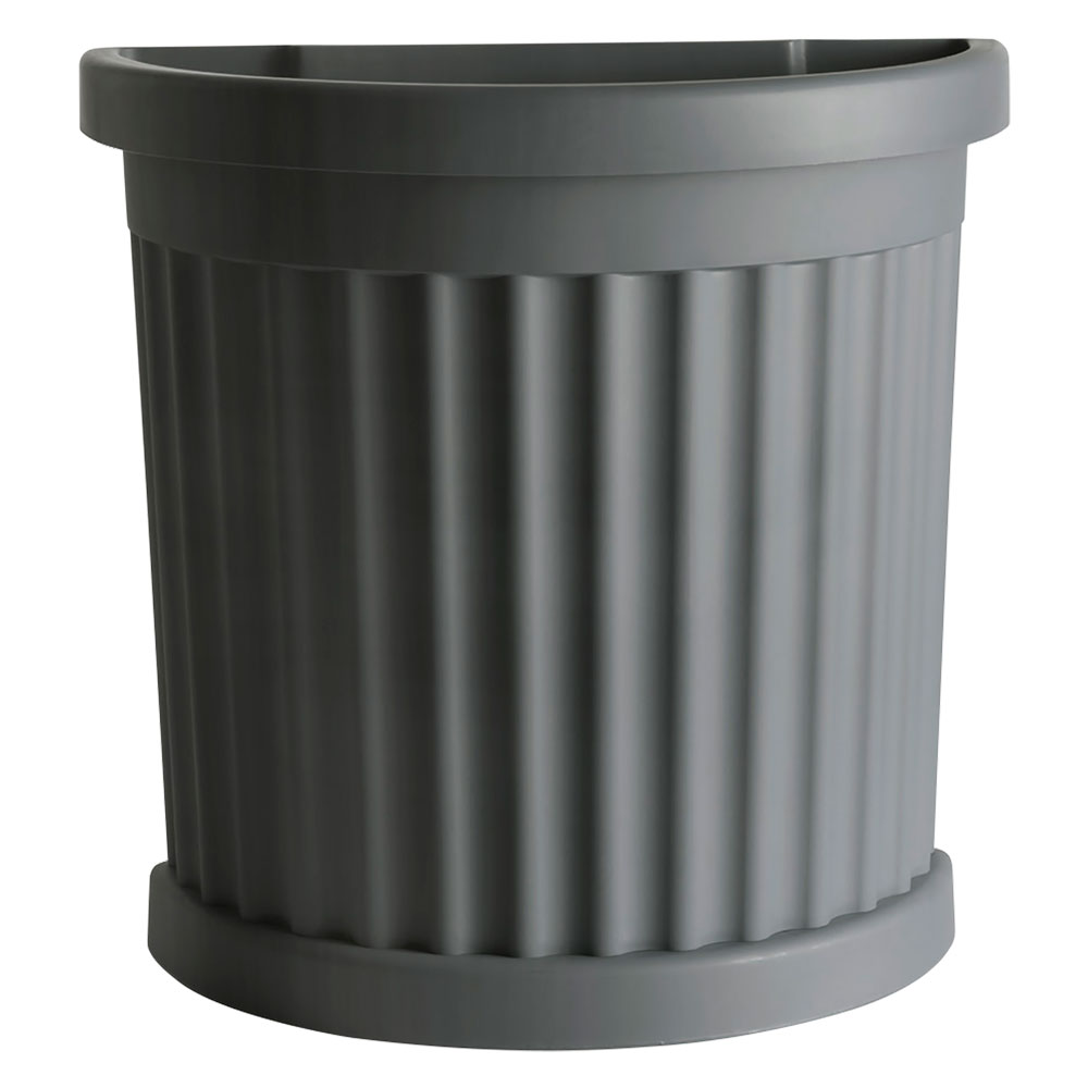 Vaso ‘roma’ cm 27 x  52 x  h 49 lt. 35 – grigio Bama
