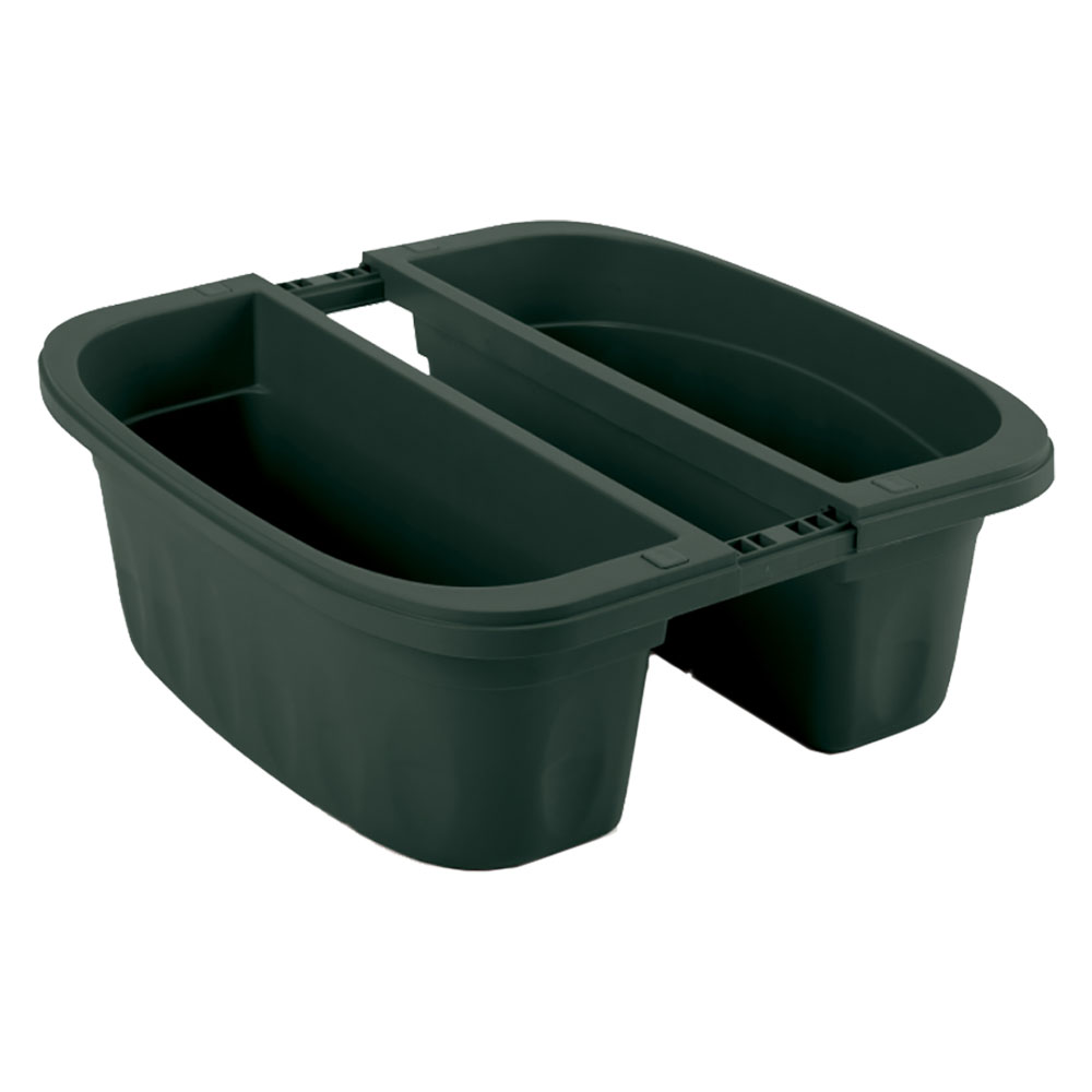 Balconetta doppia ‘klunia’ cm 40 x 19,8 x 18,5 – lt.7 verde Bama
