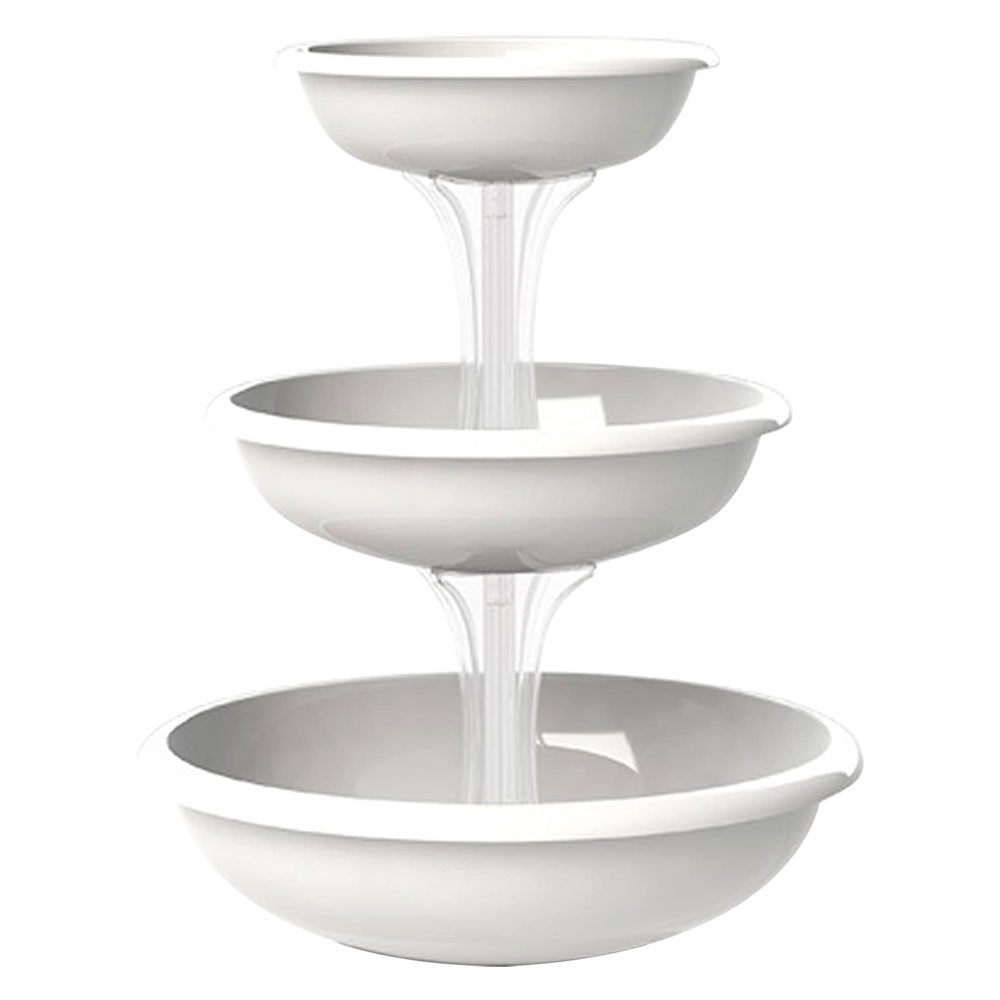 Ciotola per fiori ‘fontana’ Ø cm 30/40/50 – bianco Bama