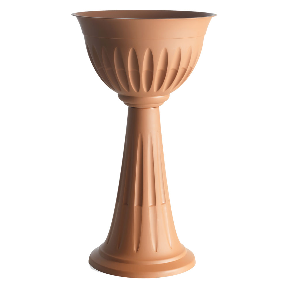 Vaso pvc a colonna Ø cm 43 x h.74,5 lt.20 – terracotta Bama