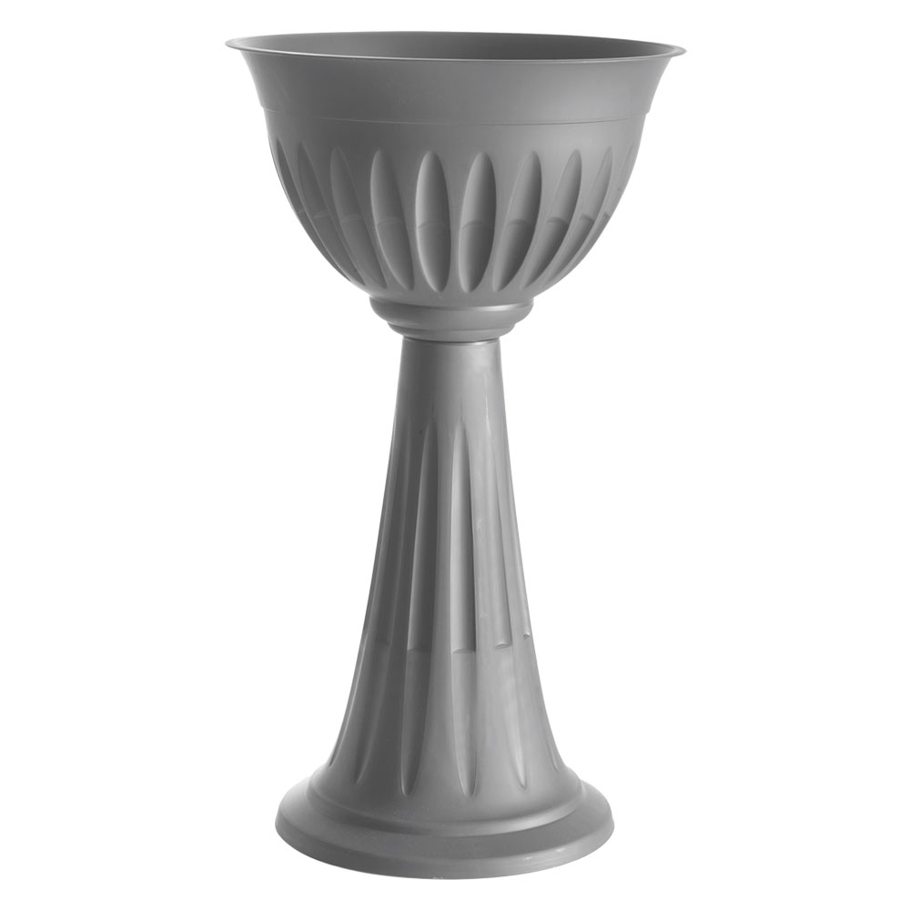 Vaso pvc a colonna Ø cm 43 x h.74,5 lt.20 – grigio Bama