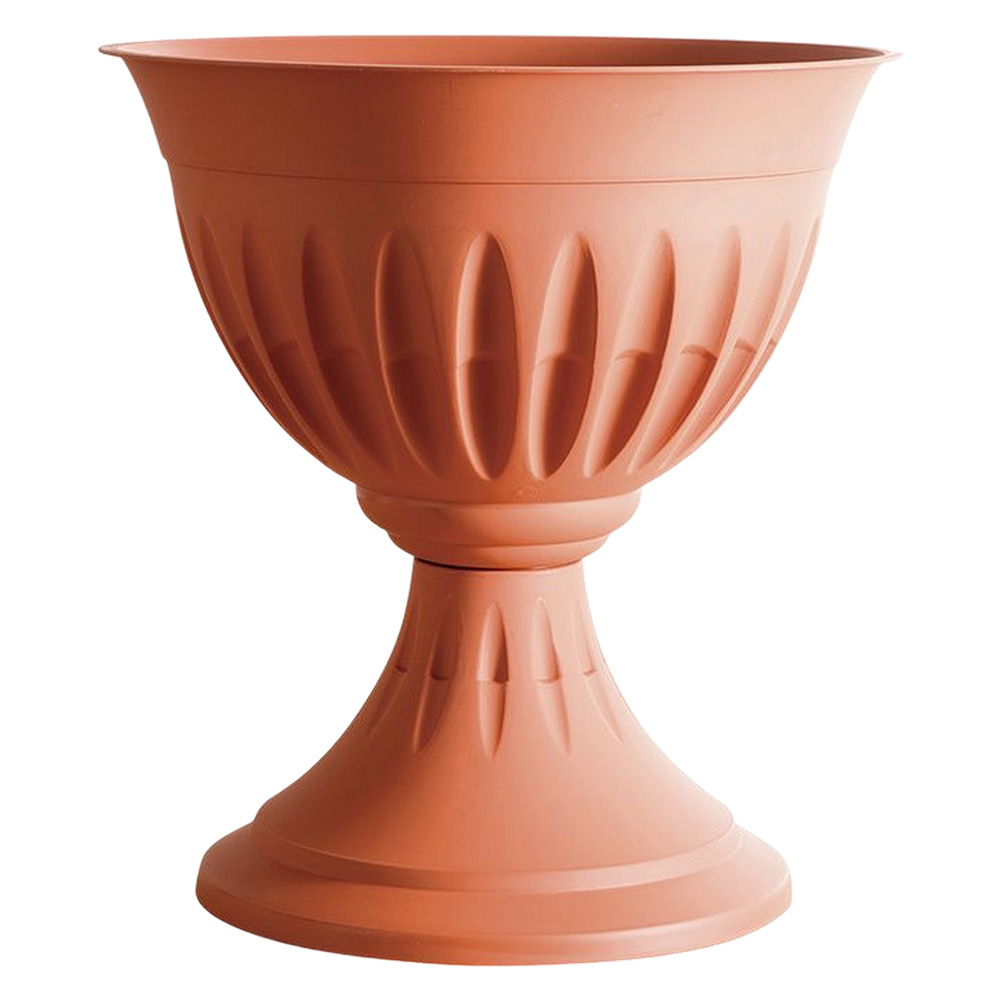 Vaso pvc a calice Ø cm 25 x h.26,5 lt.4 – terracotta Bama