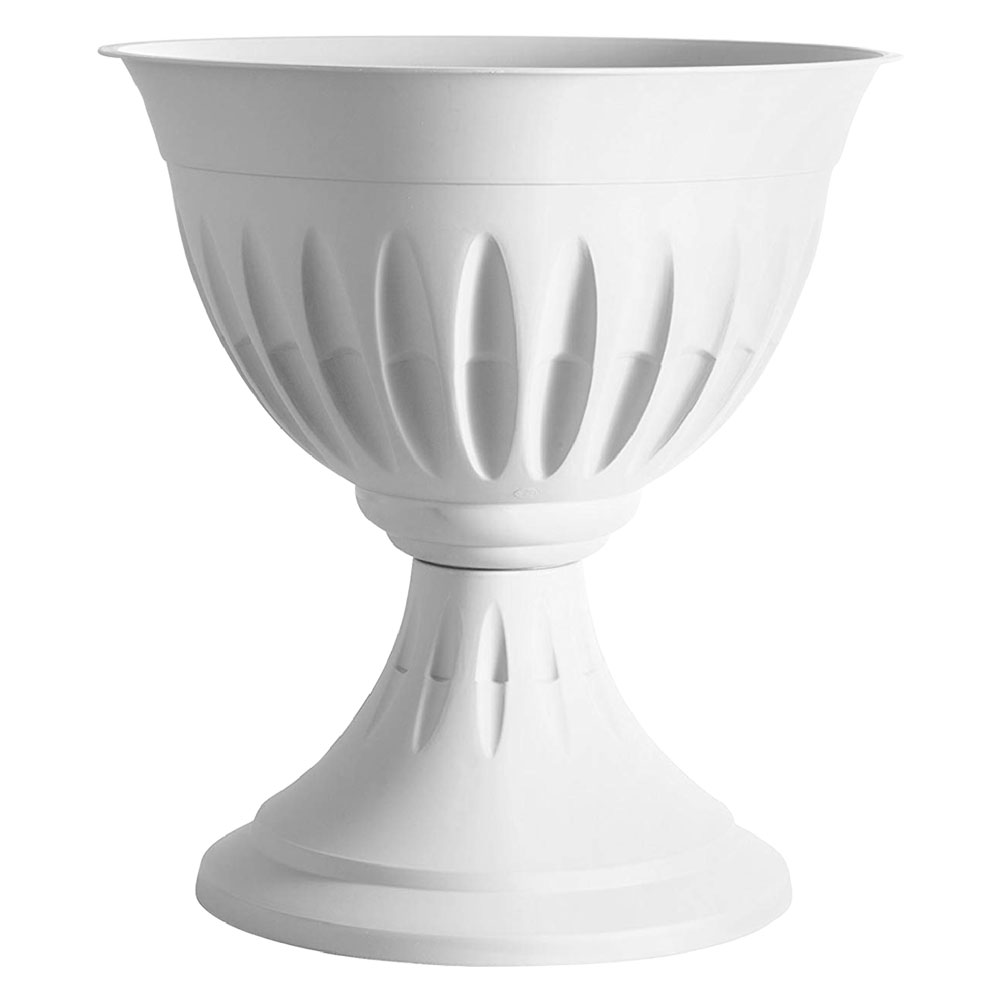 Vaso pvc a calice Ø cm 43 x h.46 lt.20 – bianco Bama