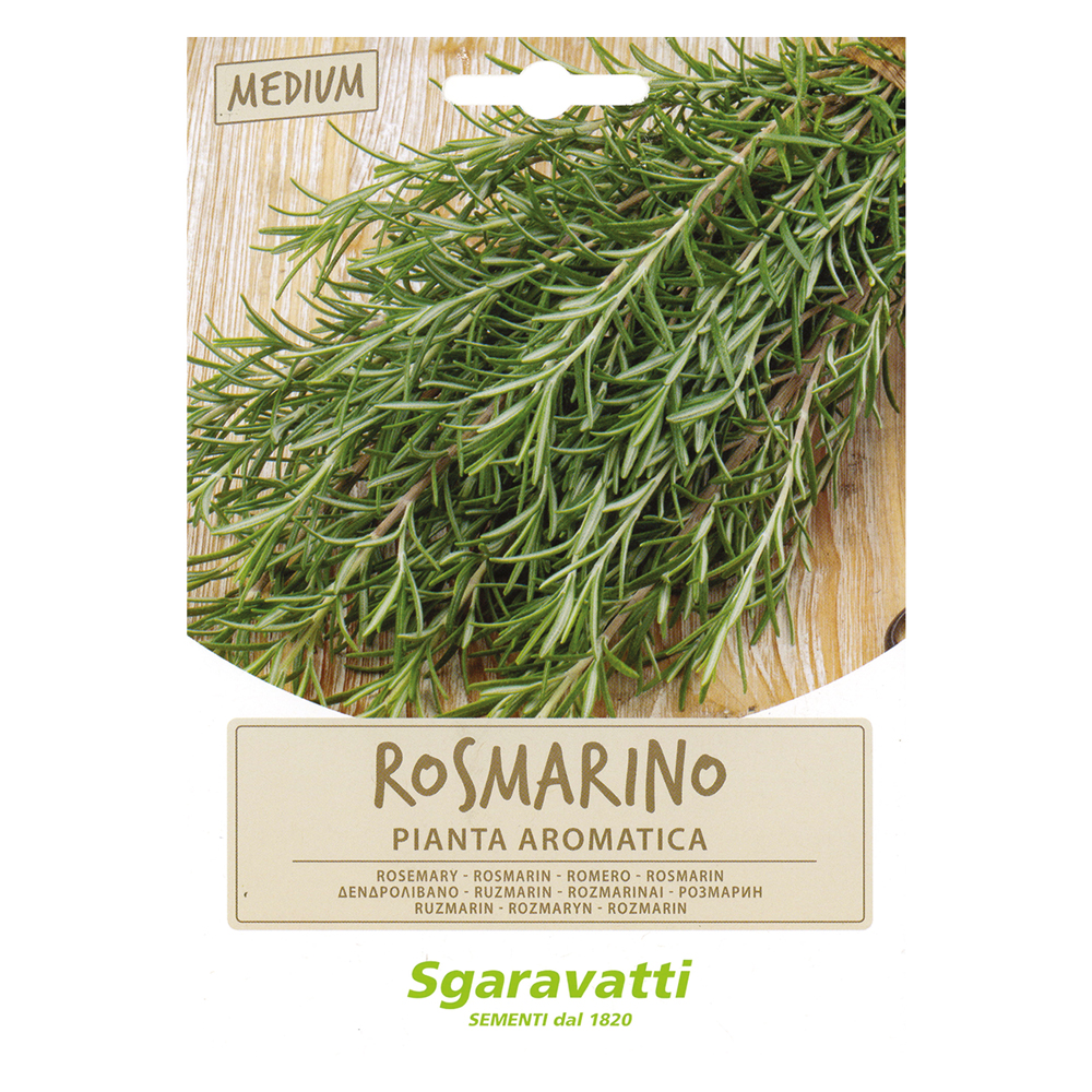 Semi per ortaggi e vegetali rosmarino Sgaravatti