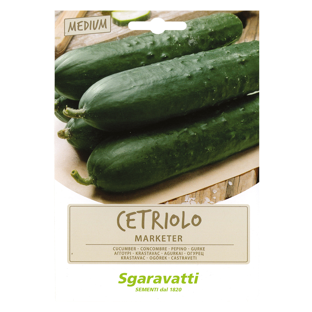 Semi per ortaggi e vegetali cetriolo marketer Sgaravatti