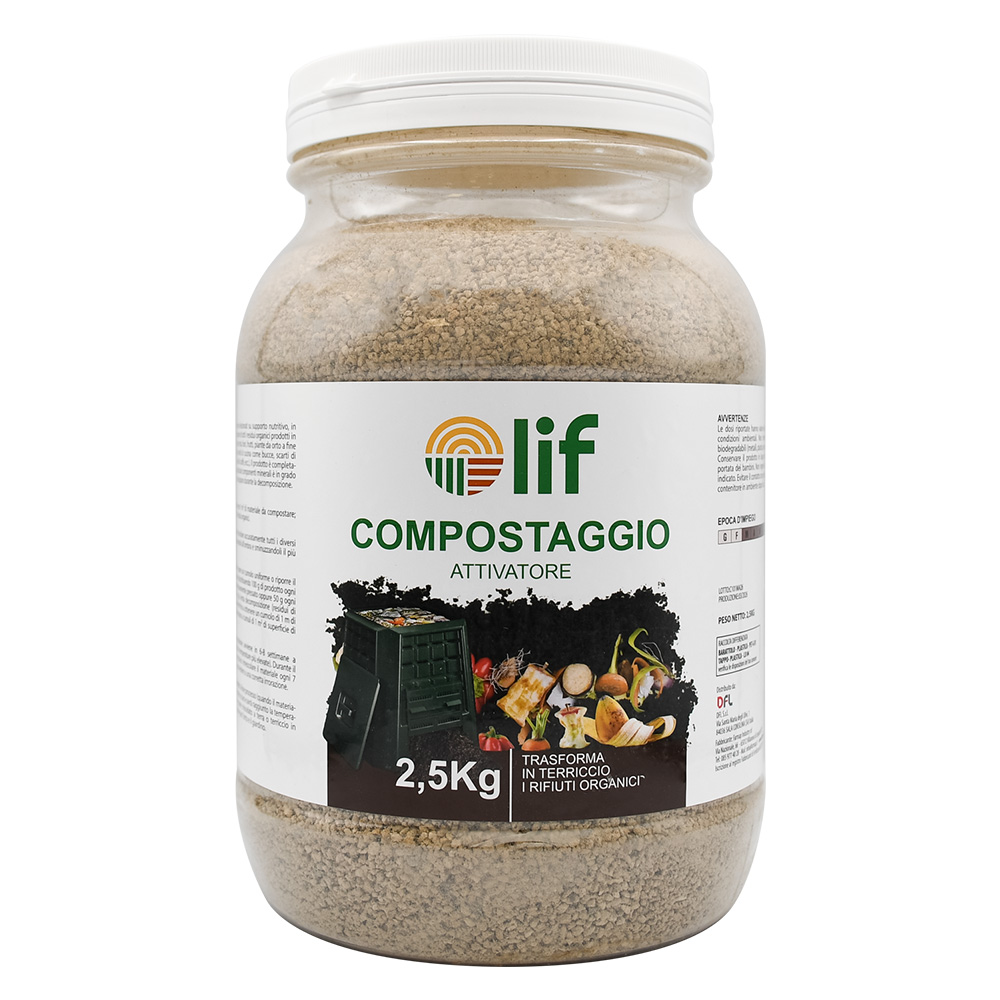 Attivatore per compostaggio kg.2,5 Lif