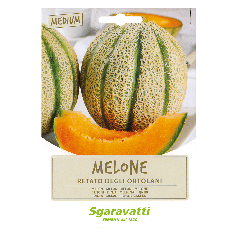 Semi per ortaggi e vegetali melone retato degli ortolani Sgaravatti