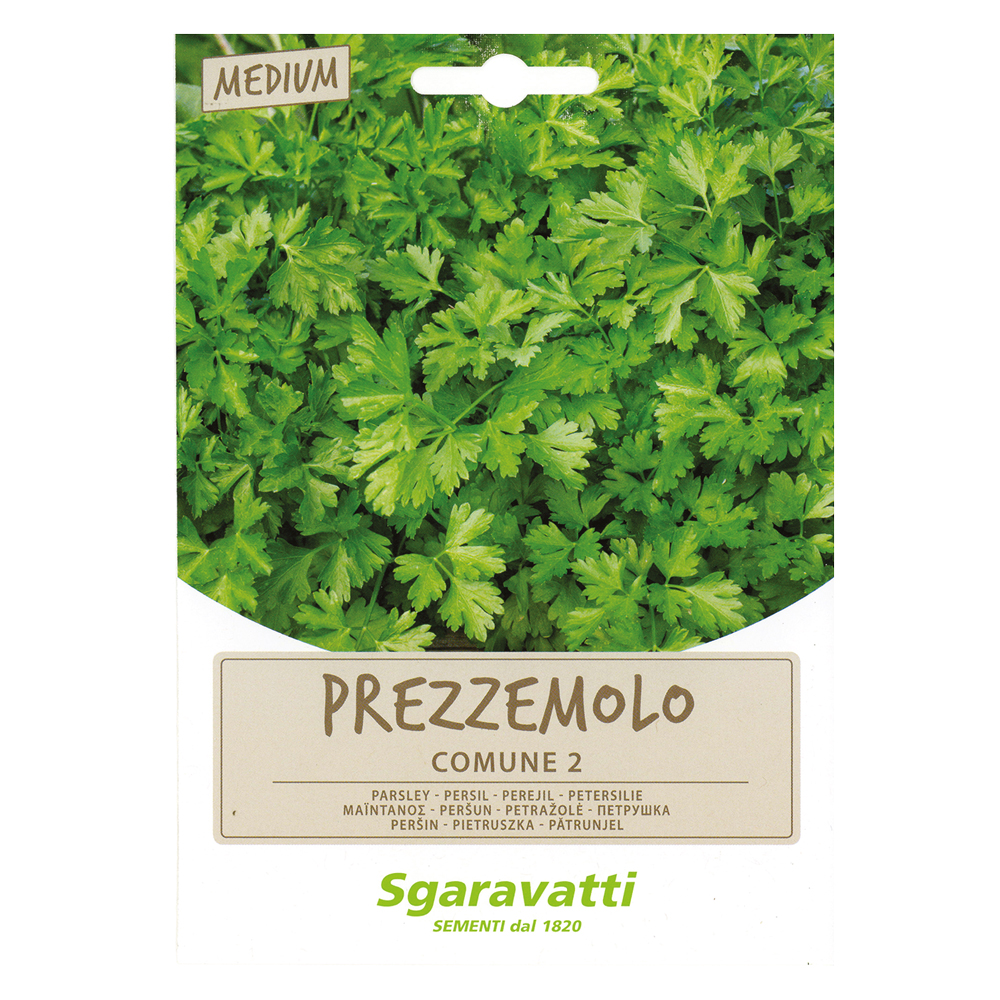 Semi per ortaggi e vegetali prezzemolo comune Sgaravatti