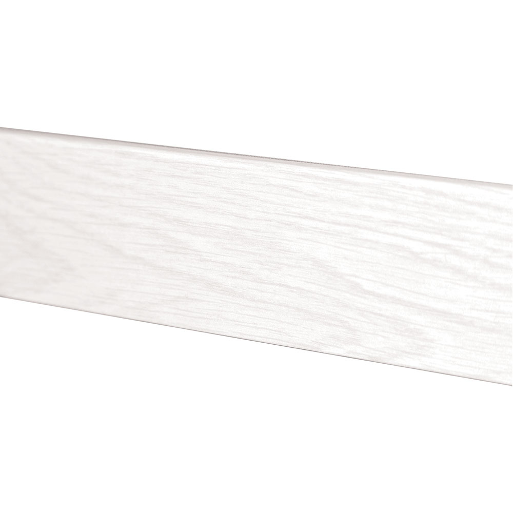 Battiscopa per laminato bianco Kasart