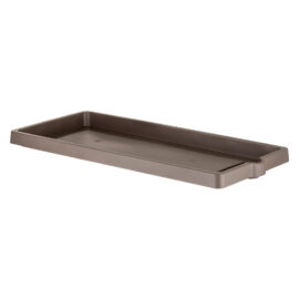 Sottovaso per fioriera rettangolare cm 94 x 36 x 5,5 - cappuccino Bama