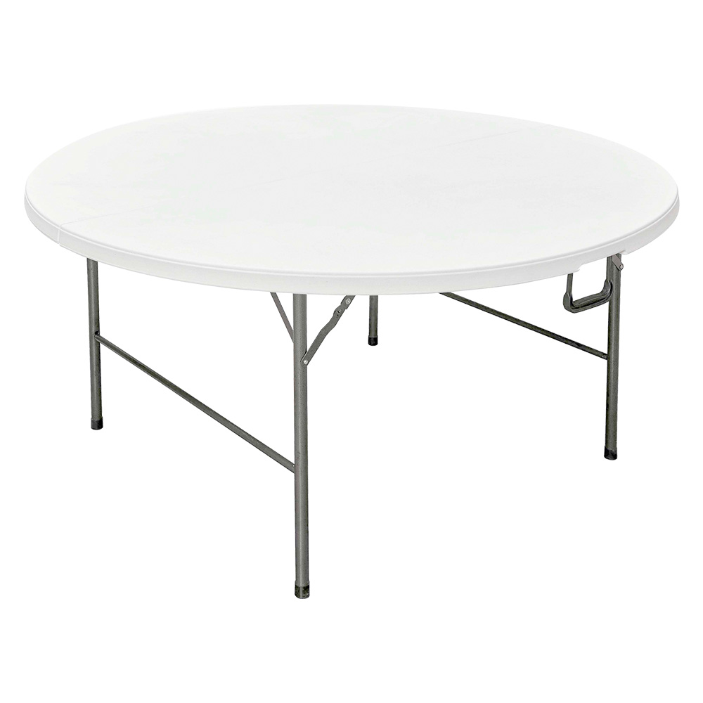 Tavolo tondo pieghevole ‘party’ Ø cm 180 x h. 74 – colore bianco Lif