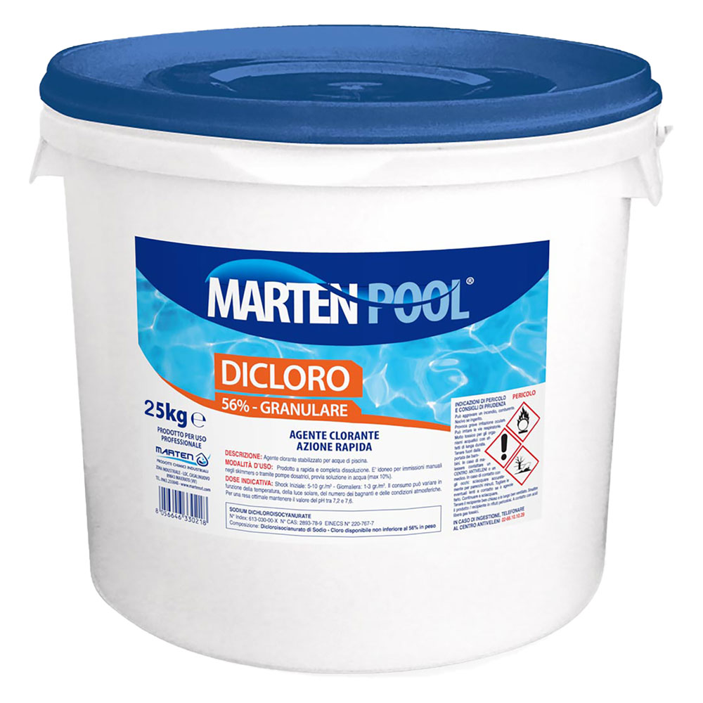 Cloro granulare – dicloro kg. 25 Fluxy