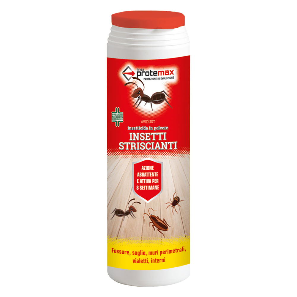 Insetticida in polvere gr 500 – barattolo Protemax