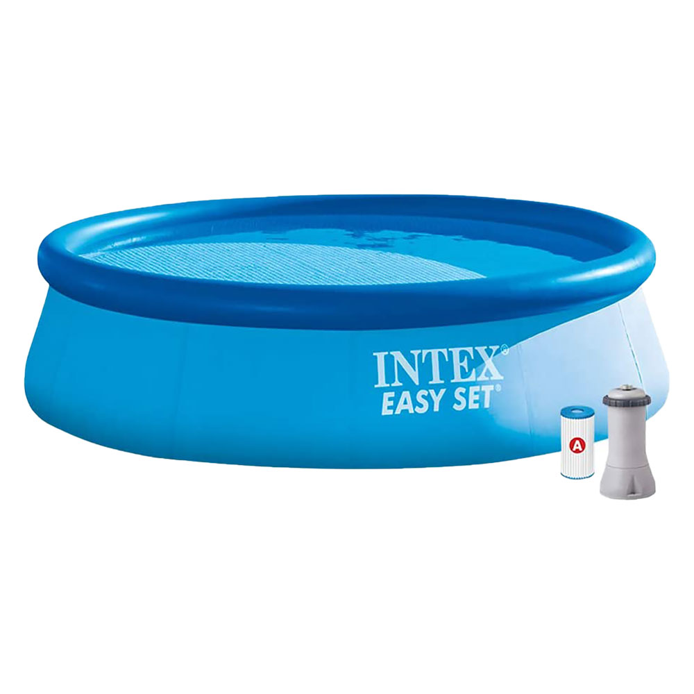 Piscina gonfiabile ‘easy set’ cm 366 x 76 lt 5621-pompa 2006 lt/h Intex