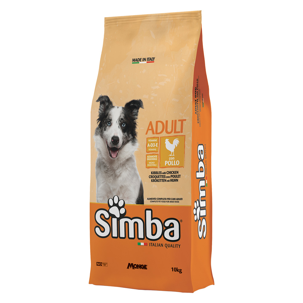 Crocchette per cani ‘simba’ pollo – kg 10 Monge