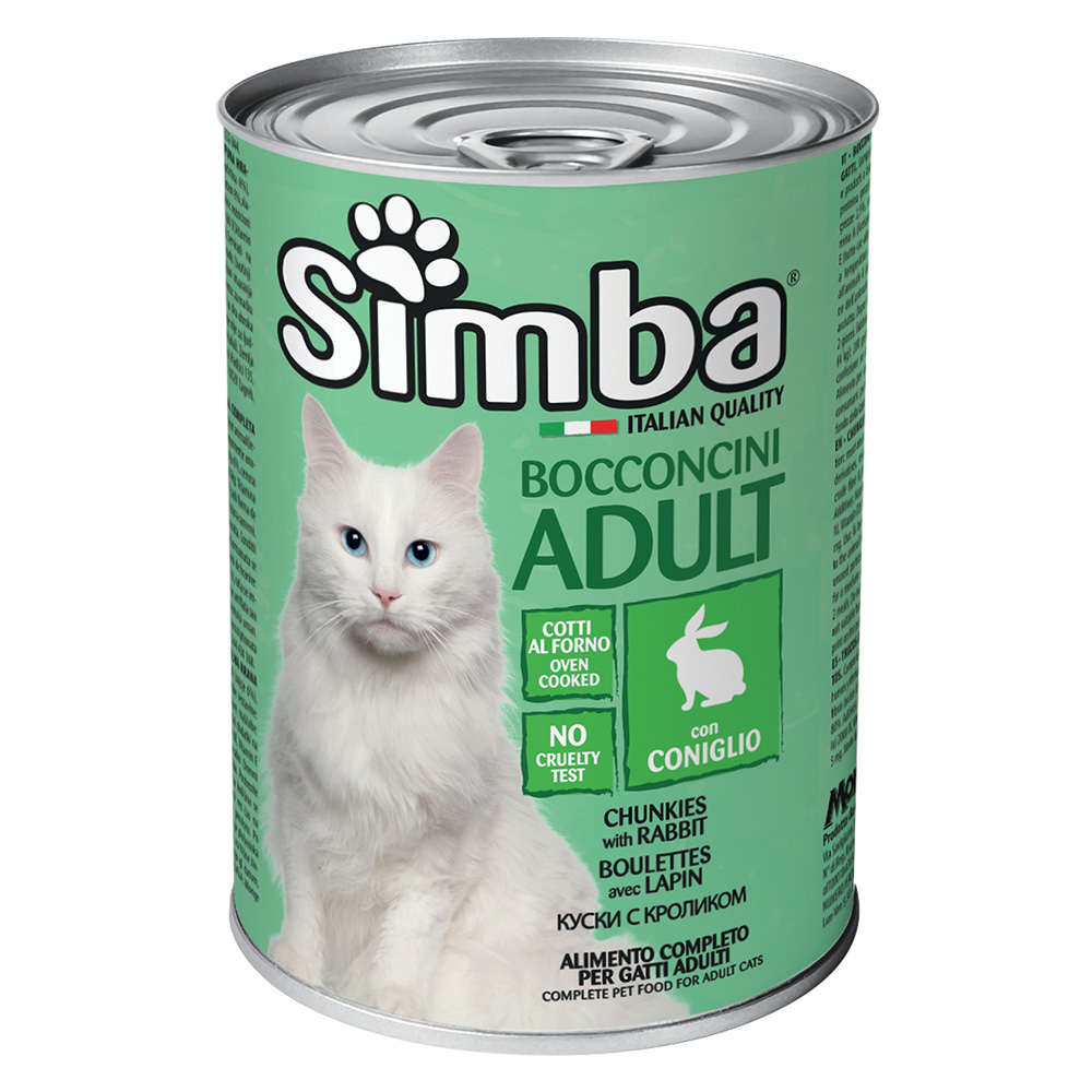 Bocconcini per gatti ‘simba’ coniglio – gr 415 Monge