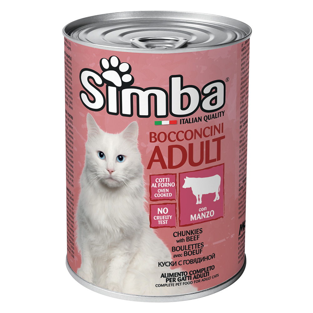 Bocconcini per gatti ‘simba’ manzo – gr 415 Monge